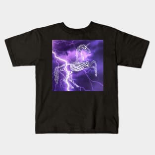 Electric Unicorn Kids T-Shirt